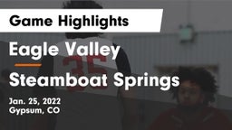 Eagle Valley  vs Steamboat Springs  Game Highlights - Jan. 25, 2022