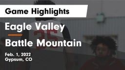 Eagle Valley  vs Battle Mountain  Game Highlights - Feb. 1, 2022