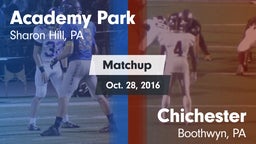 Matchup: Academy Park vs. Chichester  2016