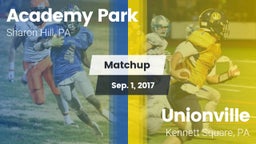 Matchup: Academy Park vs. Unionville  2017