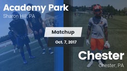 Matchup: Academy Park vs. Chester  2017