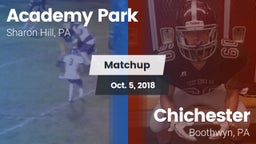 Matchup: Academy Park vs. Chichester  2018