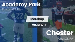Matchup: Academy Park vs. Chester  2018