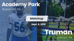 Matchup: Academy Park vs. Truman  2019