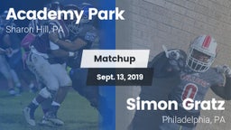 Matchup: Academy Park vs. Simon Gratz  2019