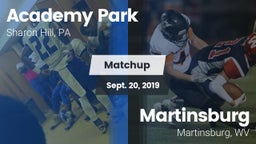Matchup: Academy Park vs. Martinsburg  2019