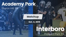 Matchup: Academy Park vs. Interboro  2019