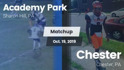 Matchup: Academy Park vs. Chester  2019