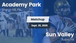 Matchup: Academy Park vs. Sun Valley  2020