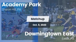 Matchup: Academy Park vs. Downingtown East  2020