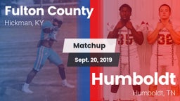 Matchup: Fulton County vs. Humboldt  2019