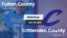 Matchup: Fulton County vs. Crittenden County  2019