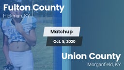 Matchup: Fulton County vs. Union County  2020