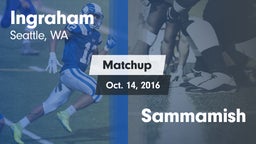 Matchup: Ingraham vs. Sammamish 2016