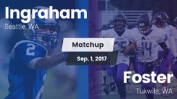 Matchup: Ingraham vs. Foster  2017