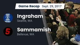 Recap: Ingraham  vs. Sammamish  2017