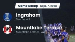 Recap: Ingraham  vs. Mountlake Terrace  2018