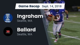 Recap: Ingraham  vs. Ballard  2018