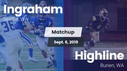 Matchup: Ingraham vs. Highline  2019