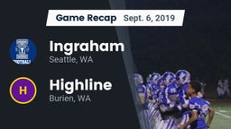 Recap: Ingraham  vs. Highline  2019