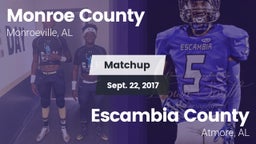 Matchup: Monroe County vs. Escambia County  2017