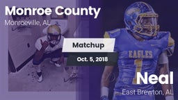 Matchup: Monroe County vs. Neal  2018