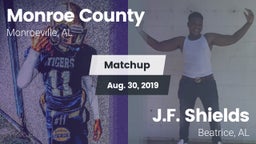 Matchup: Monroe County vs. J.F. Shields  2019