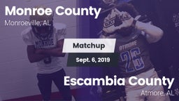 Matchup: Monroe County vs. Escambia County  2019