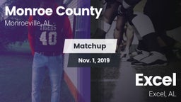 Matchup: Monroe County vs. Excel  2019