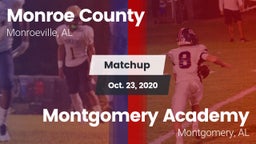 Matchup: Monroe County vs. Montgomery Academy  2020
