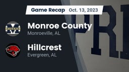 Recap: Monroe County  vs. Hillcrest  2023