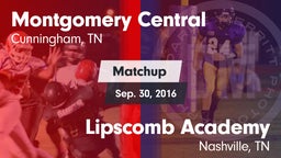 Matchup: Montgomery Central vs. Lipscomb Academy 2016