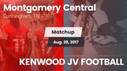 Matchup: Montgomery Central vs. KENWOOD JV FOOTBALL 2017