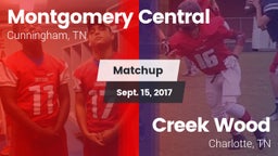 Matchup: Montgomery Central vs. Creek Wood  2017