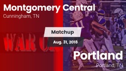 Matchup: Montgomery Central vs. Portland  2018
