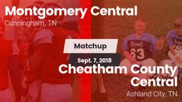 Matchup: Montgomery Central vs. Cheatham County Central  2018