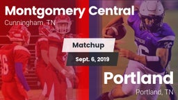 Matchup: Montgomery Central vs. Portland  2019