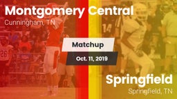 Matchup: Montgomery Central vs. Springfield  2019