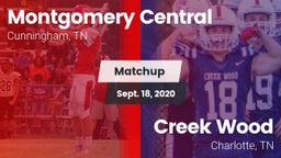 Matchup: Montgomery Central vs. Creek Wood  2020