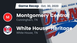 Recap: Montgomery Central  vs. White House-Heritage  2020