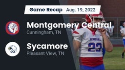 Recap: Montgomery Central  vs. Sycamore  2022