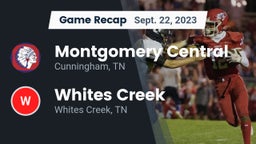 Recap: Montgomery Central  vs. Whites Creek  2023
