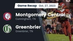 Recap: Montgomery Central  vs. Greenbrier  2023