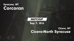 Matchup: Corcoran vs. Cicero-North Syracuse  2016