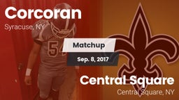 Matchup: Corcoran vs. Central Square  2017