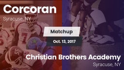 Matchup: Corcoran vs. Christian Brothers Academy  2017