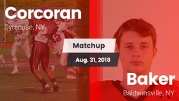 Matchup: Corcoran vs. Baker  2018