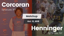 Matchup: Corcoran vs. Henninger  2018