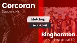 Matchup: Corcoran vs. Binghamton  2019