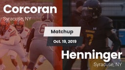 Matchup: Corcoran vs. Henninger  2019